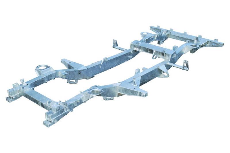 Safari Engineering Land Rover Specialist Hampshire Eversley - Complete Richards Chassis - To Fit Defender 90 300TDI - Britpart Part No. DA2056-300TDI