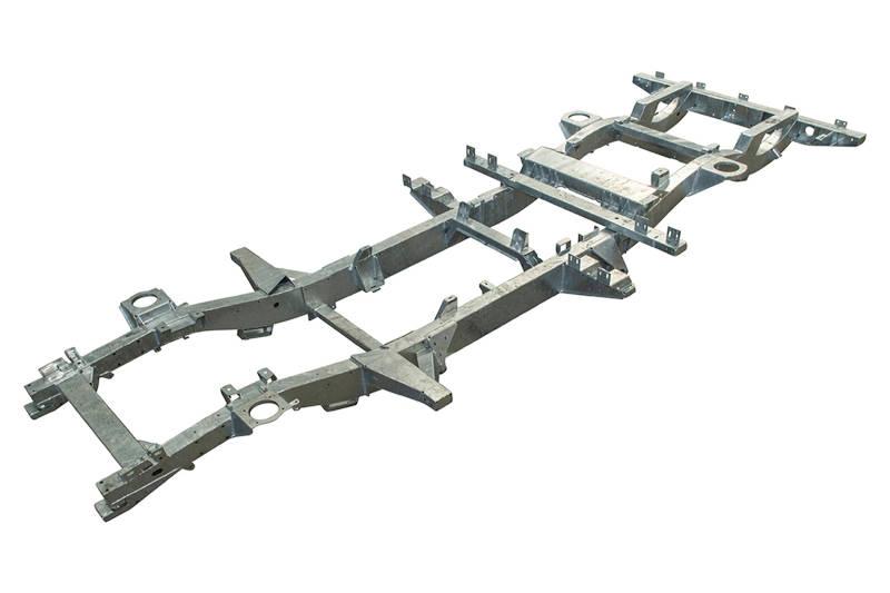 Safari Engineering Land Rover Specialist Hampshire Eversley - New Complete Heavy Duty Galvanised Chassis - To Fit Defender 110 TD5 - KVD500730HD