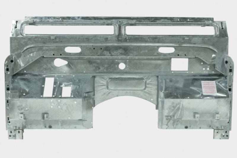 Safari Engineering Land Rover Specialist Hampshire Eversley - Galvanised Bulkhead - Defender 130 300 TDI 1994 - 1998 - IBH00130300TDI Shielder