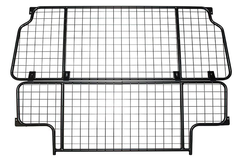 Safari Engineering Land Rover Specialist Hampshire Black Mesh Dog Guard To Fit Defender 110 2007 Onwards Station Wagon & Utility - Britpart DA5539