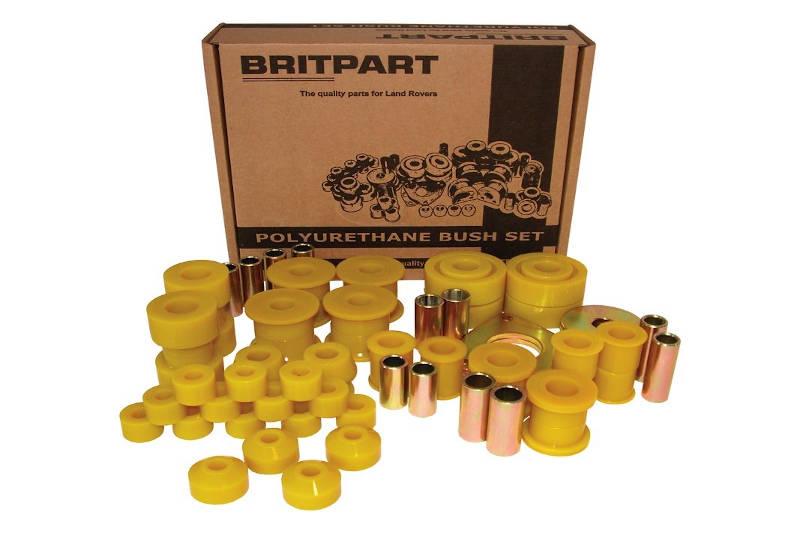 Safari Engineering Land Rover Specialist Hampshire – Yellow Suspension Bush Kit To Fit Defender 1999 – 2007 - Britpart DC7008