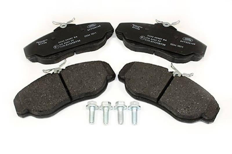 Safari Engineering Land Rover Specialist Hampshire Eversley – Front Vented Brake Pad Set Discovery 2 1998 - 2004 Nearside & Offside - SFP500150M