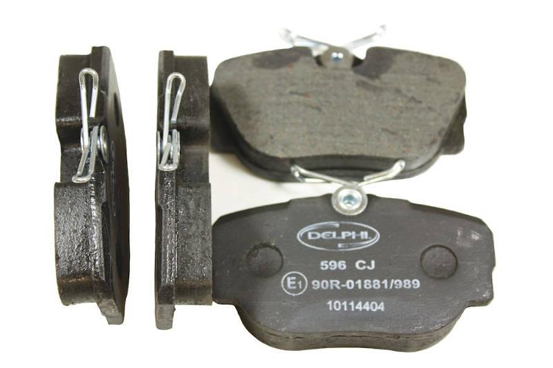 Safari Engineering Land Rover Specialist Hampshire – Rear Brake Pad Set - Nearside & Offside - Range Rover P38 Discovery 2- Britpart STC1879L