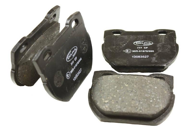Safari Engineering Land Rover Specialist Hampshire – Rear Brake Pad Set Nearside & Offside - Defender 110 Defender 130 - Britpart SFP000280AP
