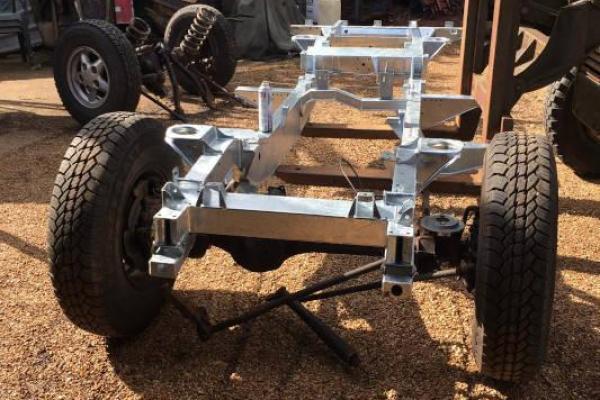 300 TDI Galvanised Chassis Change