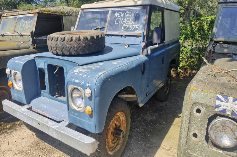 Safari Engineering - Land Rover Series 2 Petrol Blue 1982 for Sale