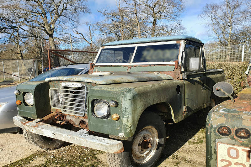 Safari Engineering - Land Rover Series 3 Project Car for Sale